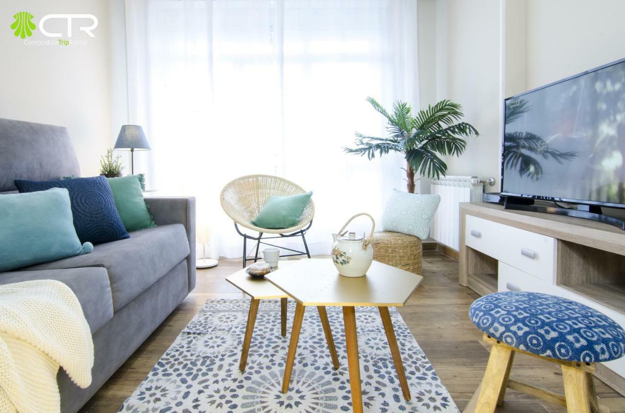 Апартаменты Apartamento Con Excelente Conexion & Garaje Сантьяго-де-Компостела Экстерьер фото